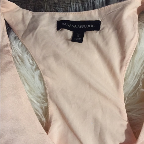 ❤️SOLD on Ⓜ️ Banana Republic blush tiered dress - Picture 7 of 8